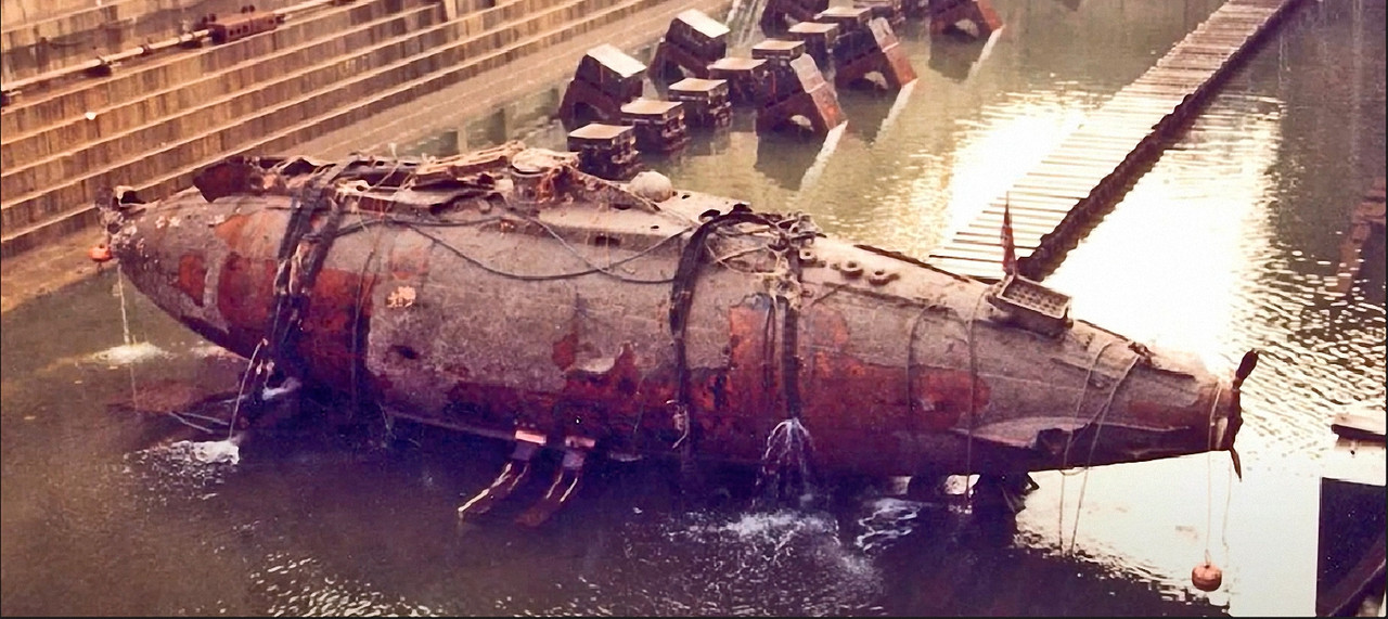 №1 после подъема 1983